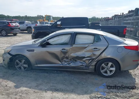 2014 Kia Optima Lx из США, поврежденный, VIN 5XXGM4A77EG323702